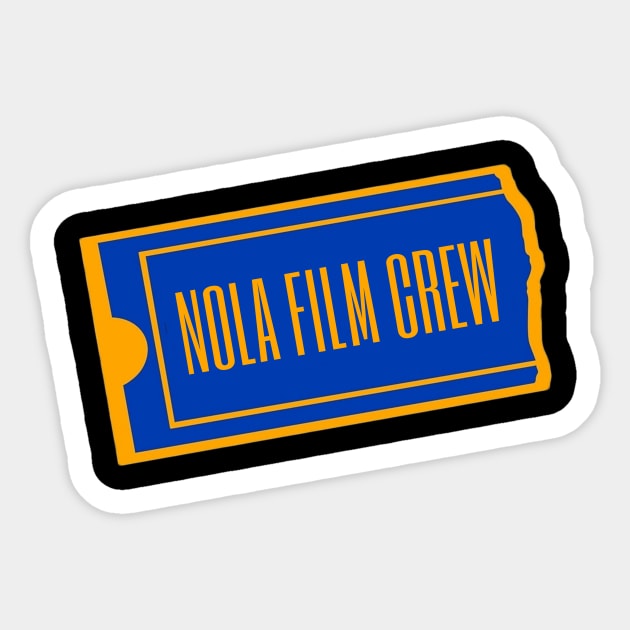 NOLA Film Crew Buster Sticker by AMewseMedia